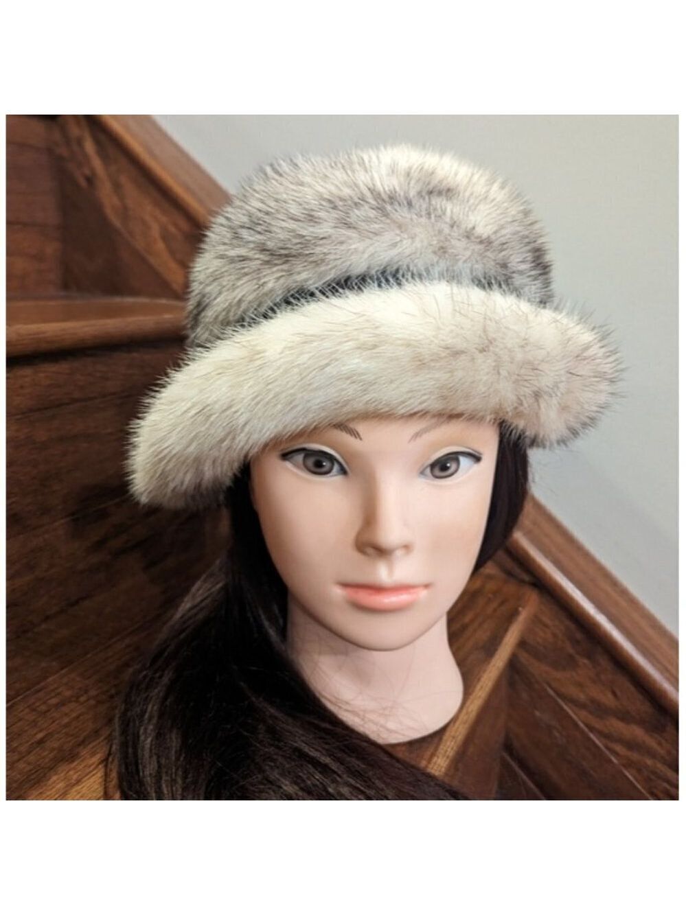 Vintage ultra rare atelier fur hat by  Designer Anita Pineault.